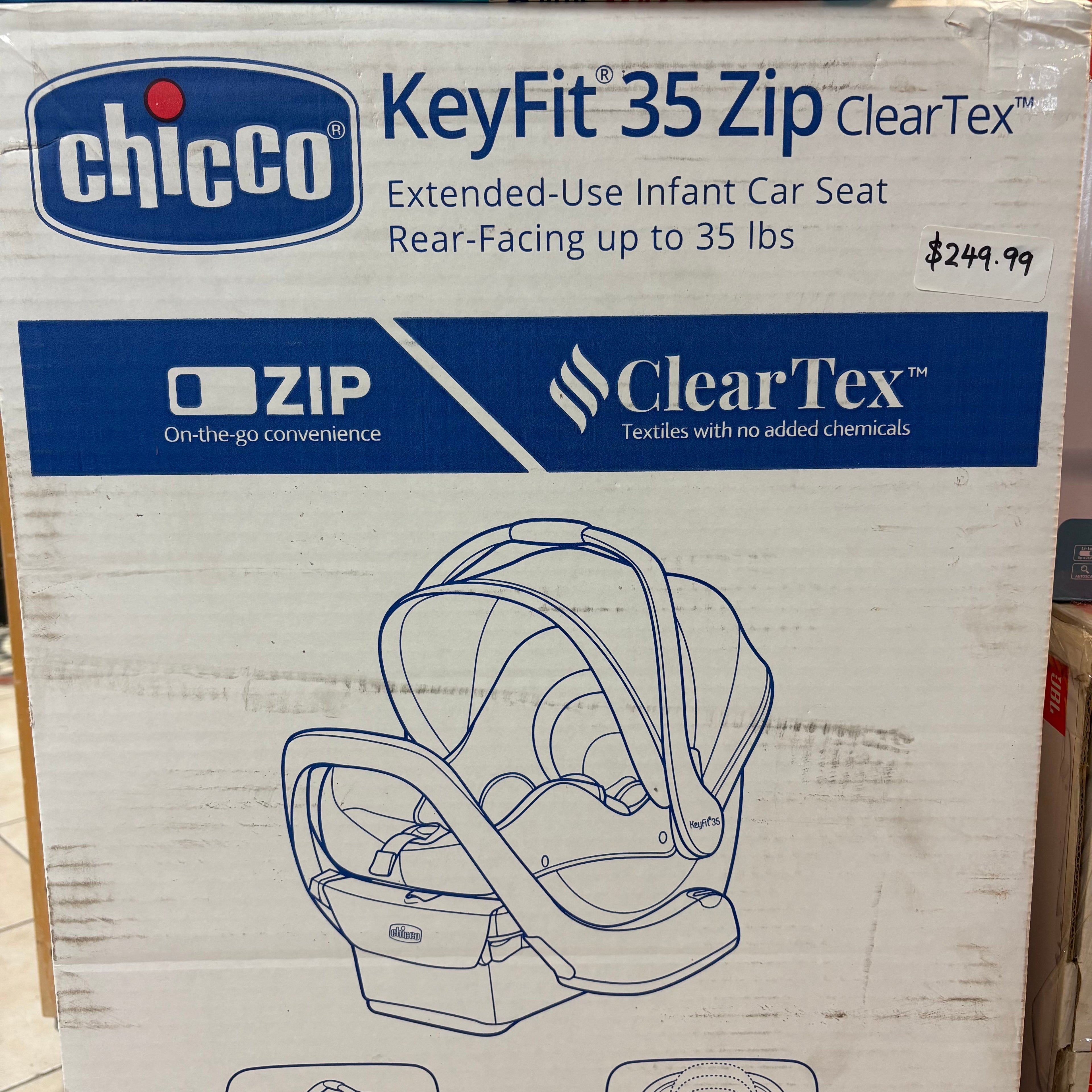 Chicco KeyFit 35 Zip ClearTex Infant Car Seat