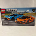 LEGO Speed Champions Lamborghini Revuelto and Huracan STO 77238 607 Pieces