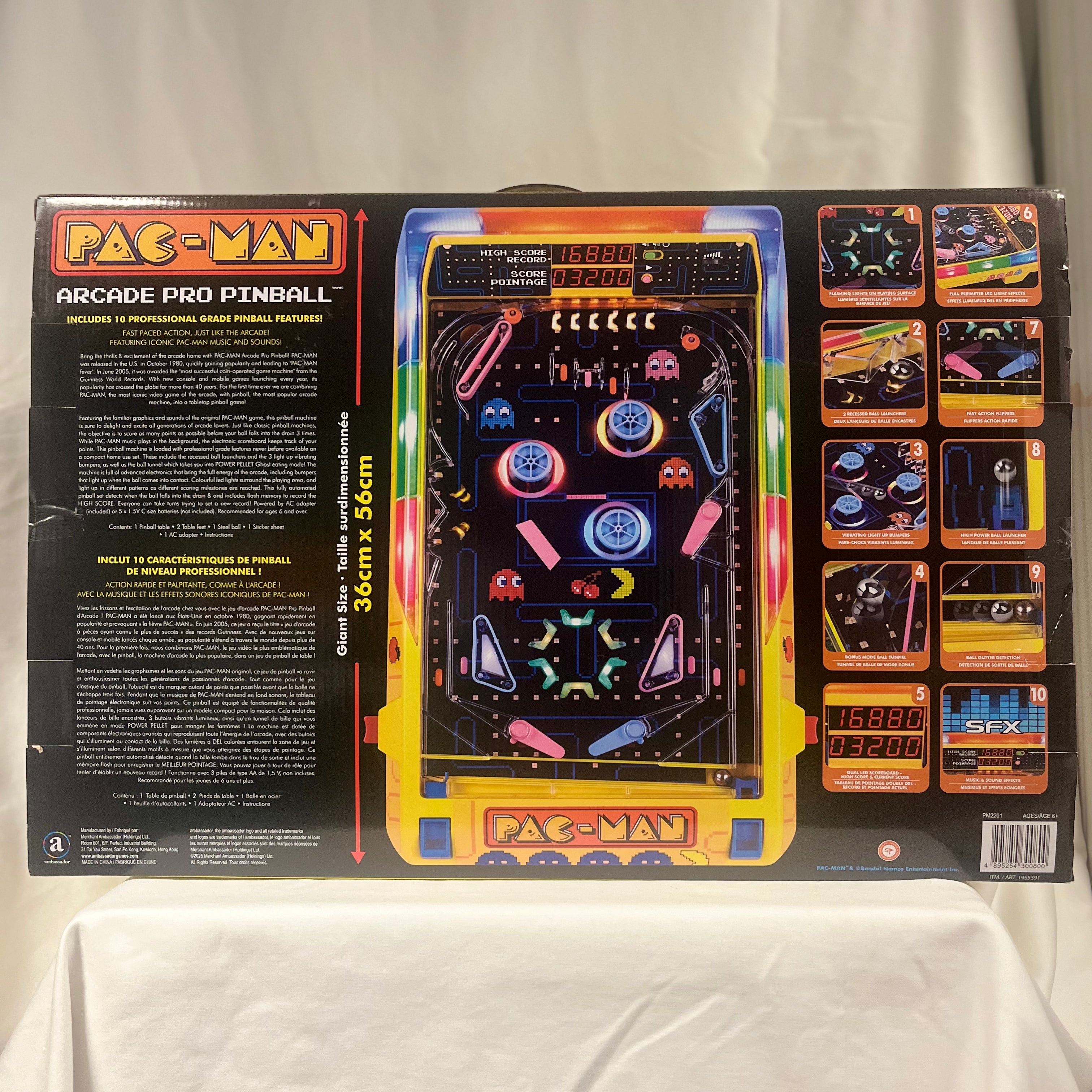 PAC-MAN Arcade Pro Pinball