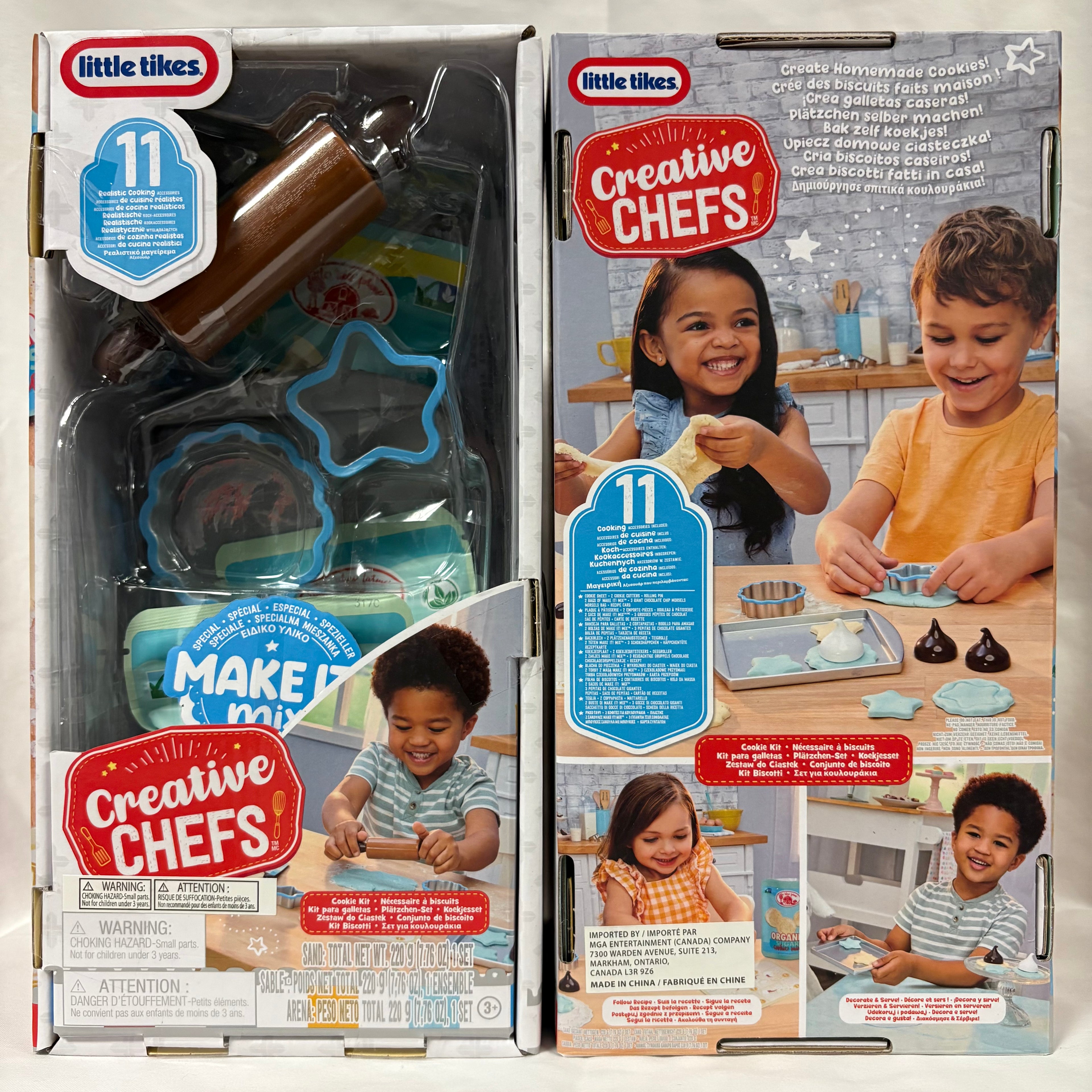 Little Tikes Creative Chefs – Make-It-Mix Pretend Baking Set (11 Pieces)