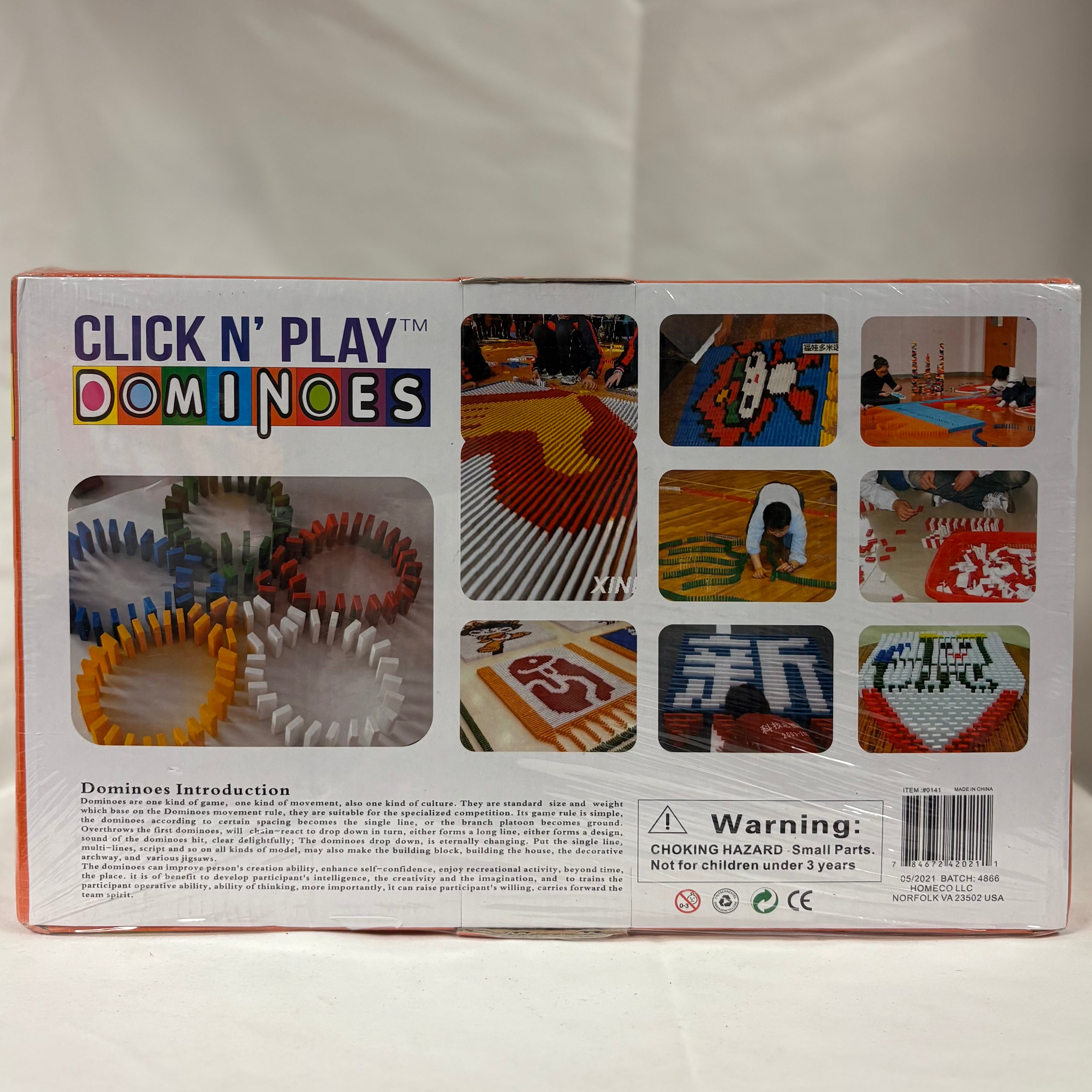 Click N Play Dominoes 300 Pieces