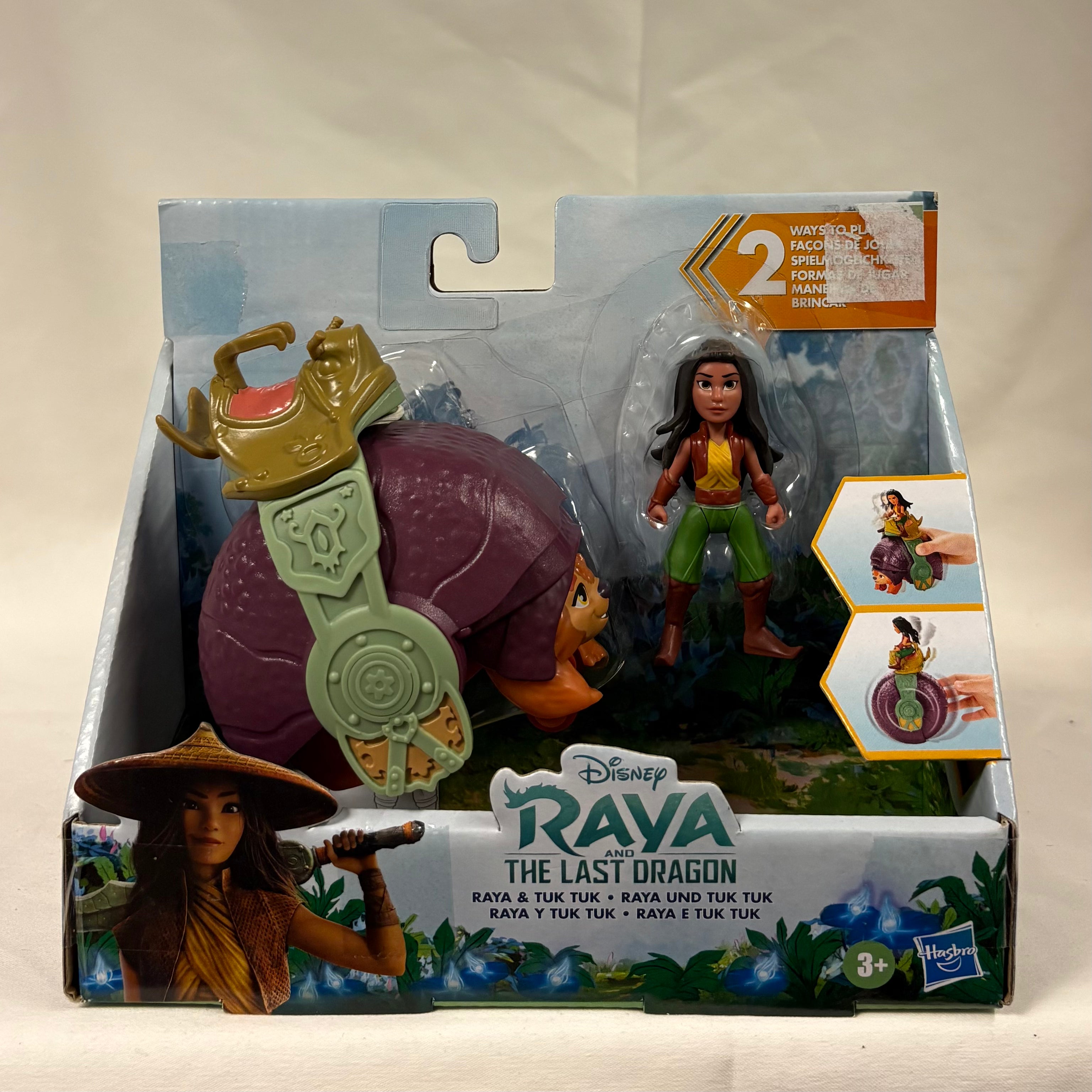 Disney Raya and The Last Dragon Raya and Tuk Tuk Figures