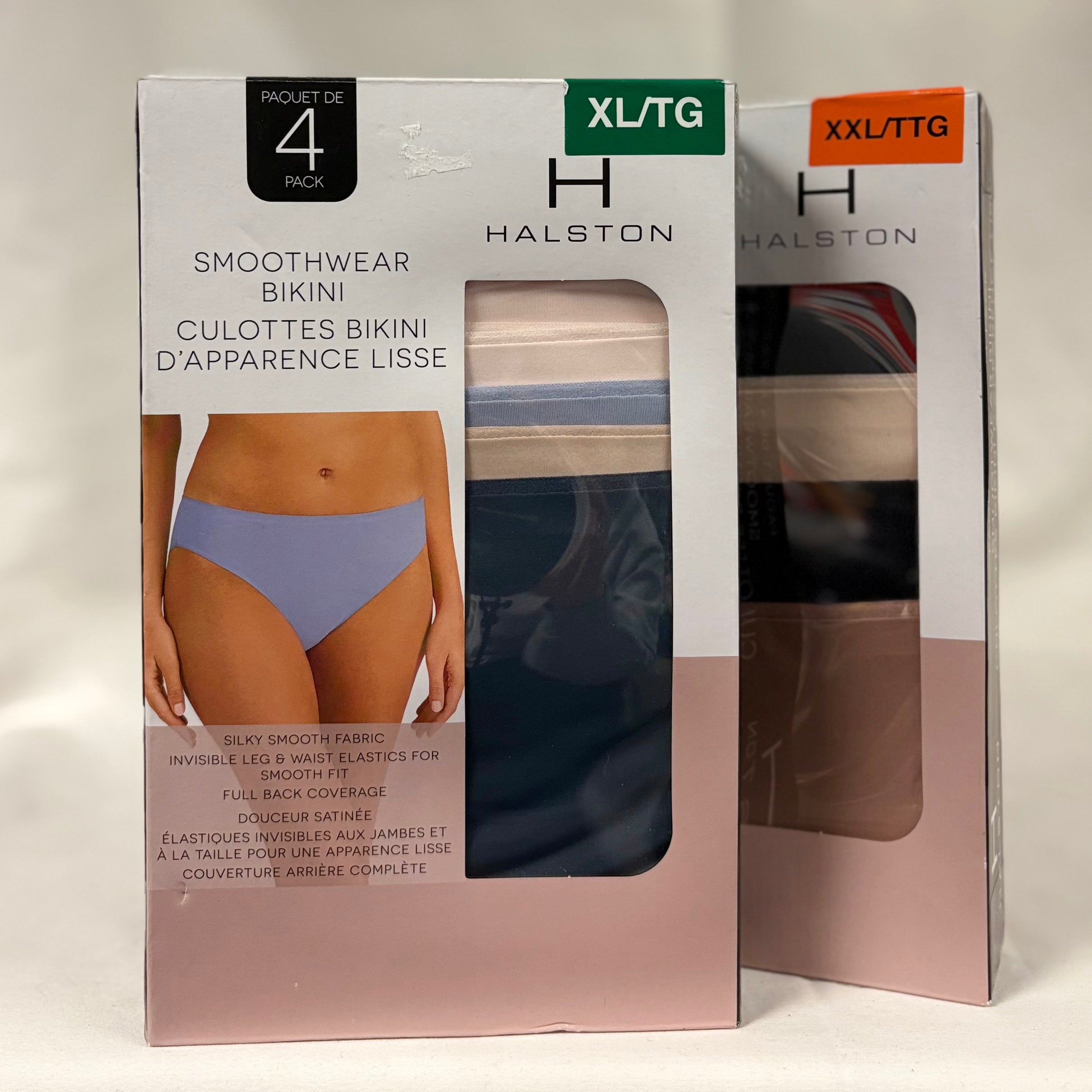 Halston Smoothwear Bikini Pack of 4