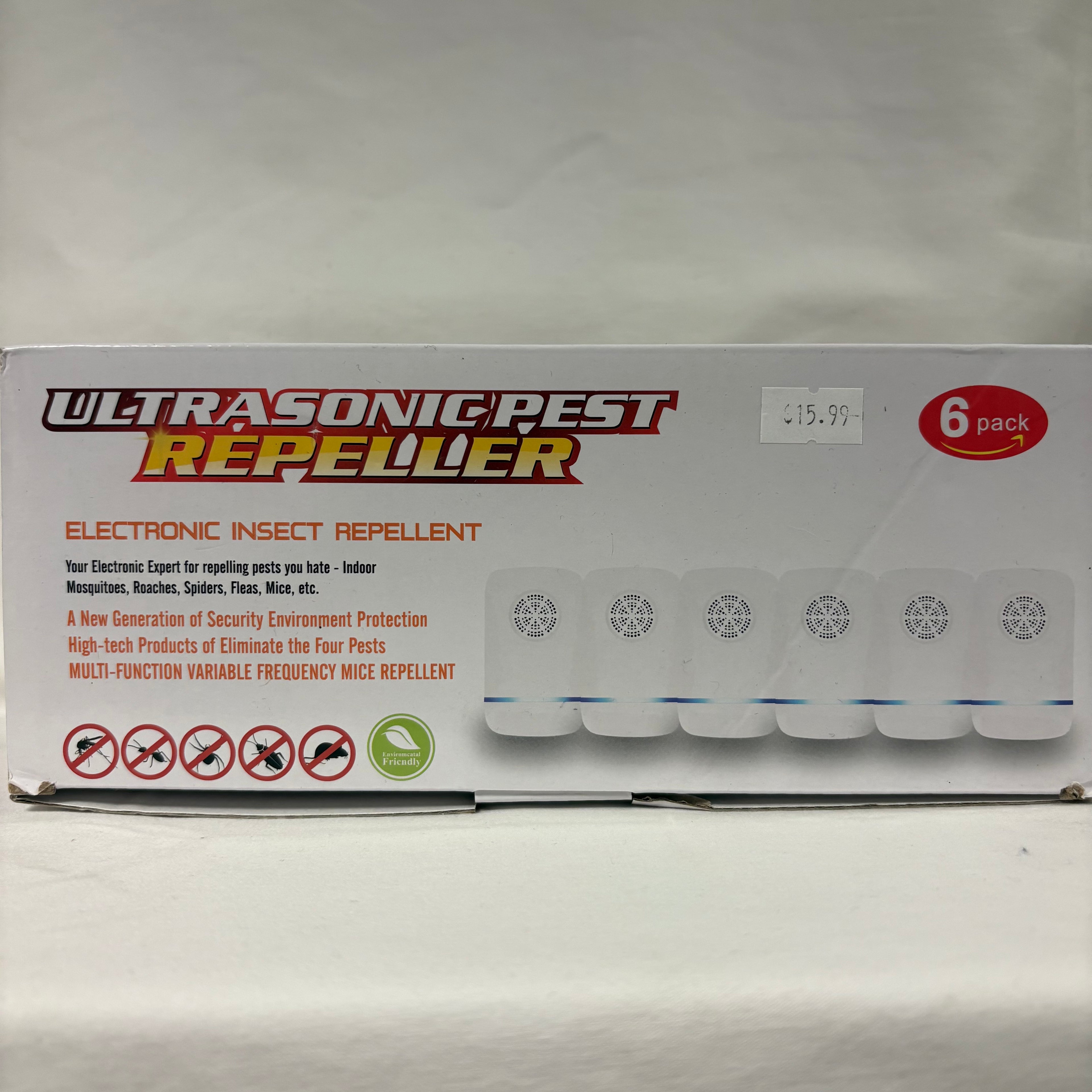 Ultrasonic Pest Repeller 6 Pack