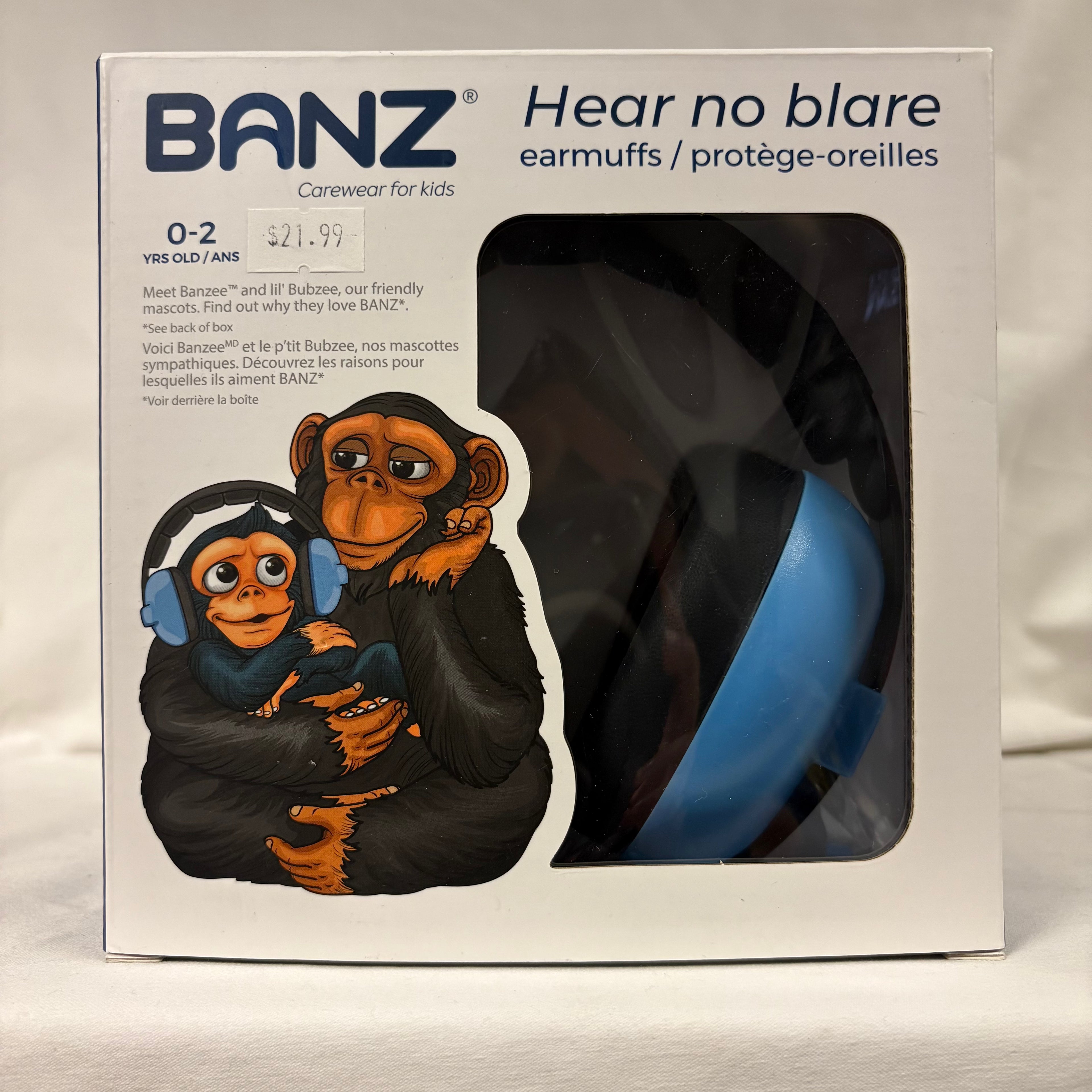 Banz Baby Hearing Protection Earmuffs 0–2 Years