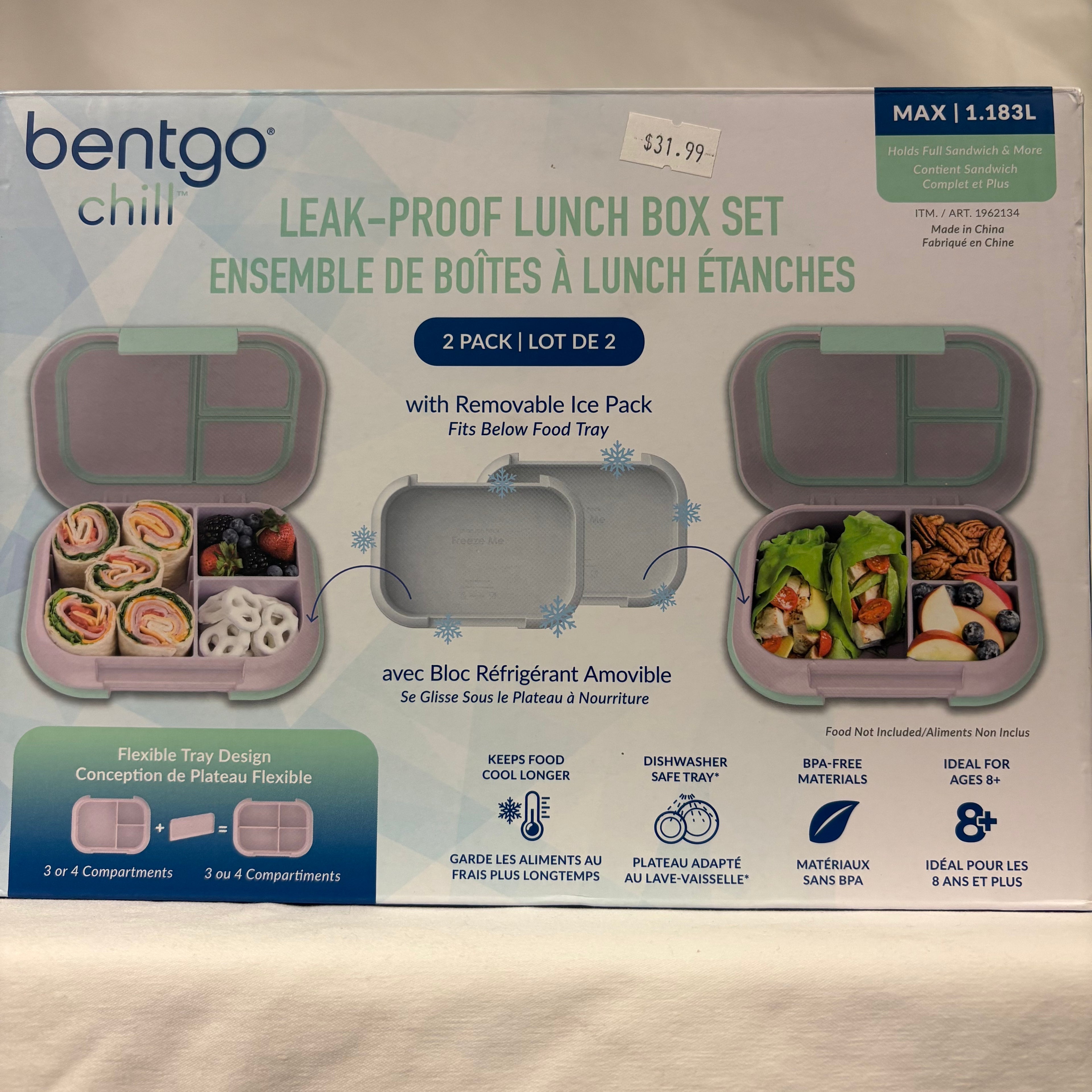 Bentgo Chill Leak-Proof Lunch Box Set