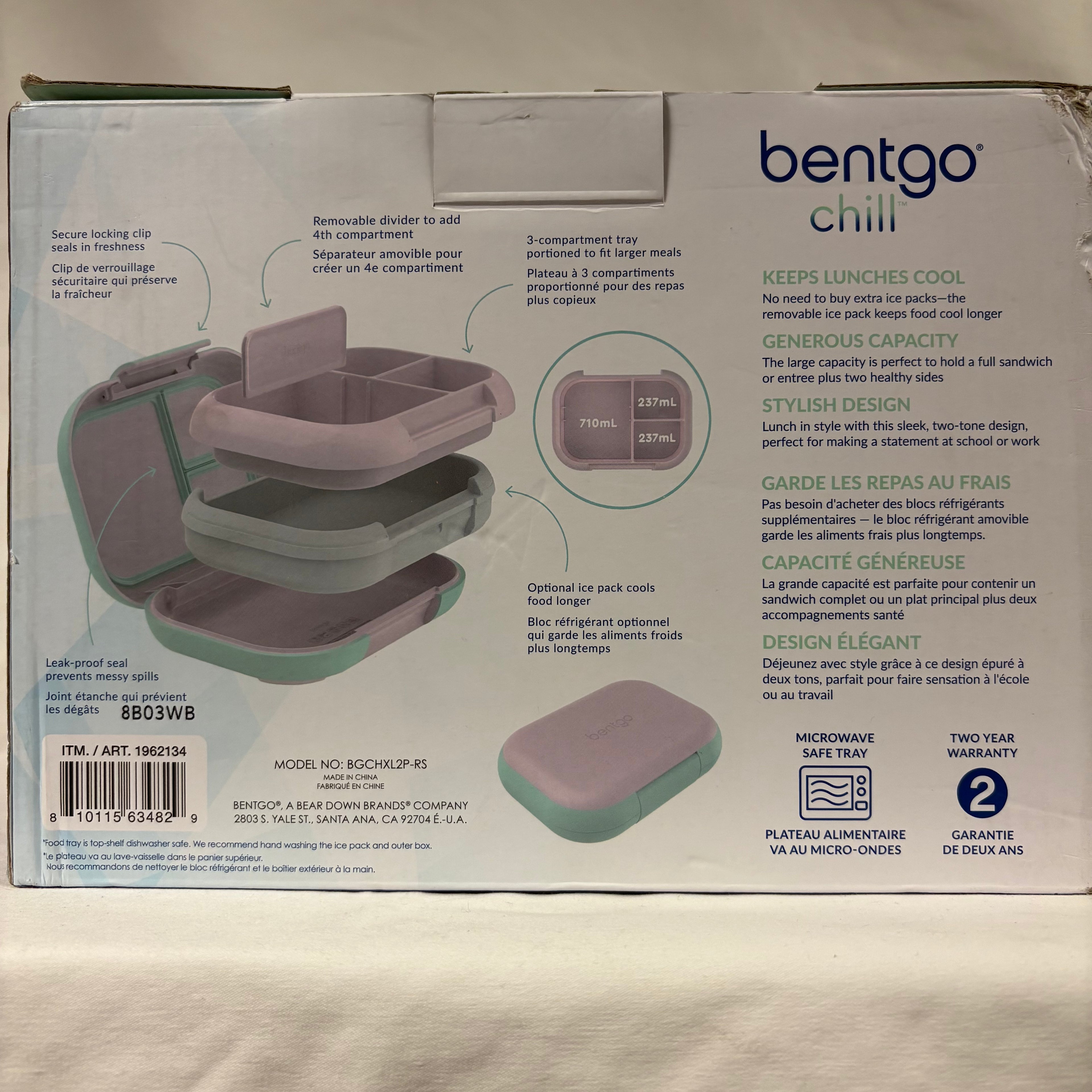 Bentgo Chill Leak-Proof Lunch Box Set