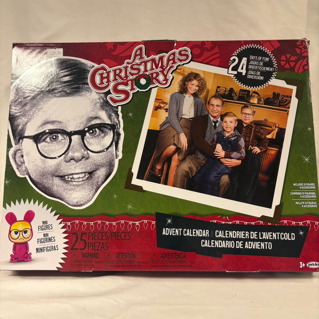 A Christmas Story Advent Calendar 25 Piece Figure Set