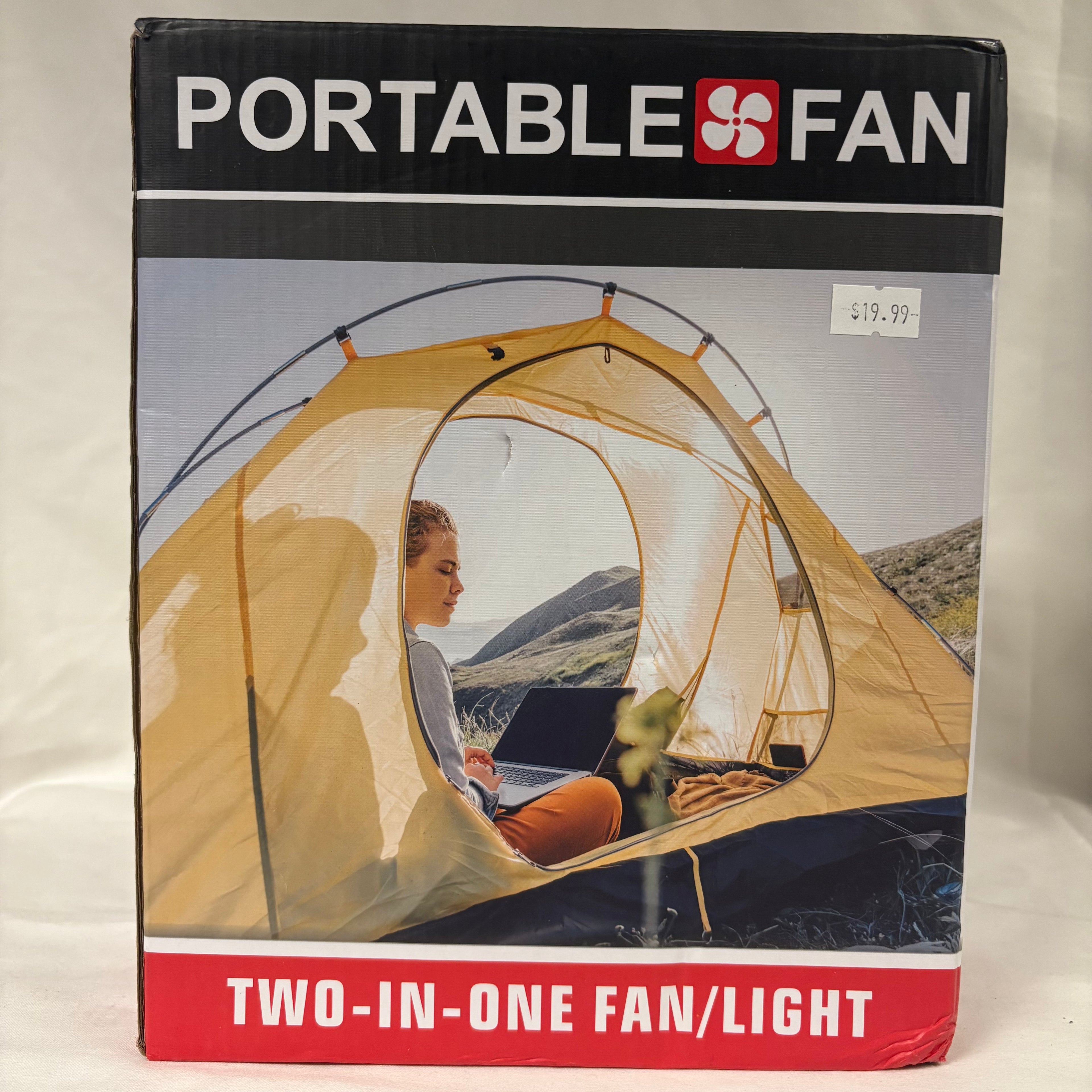 Portable Two In One Fan And Light