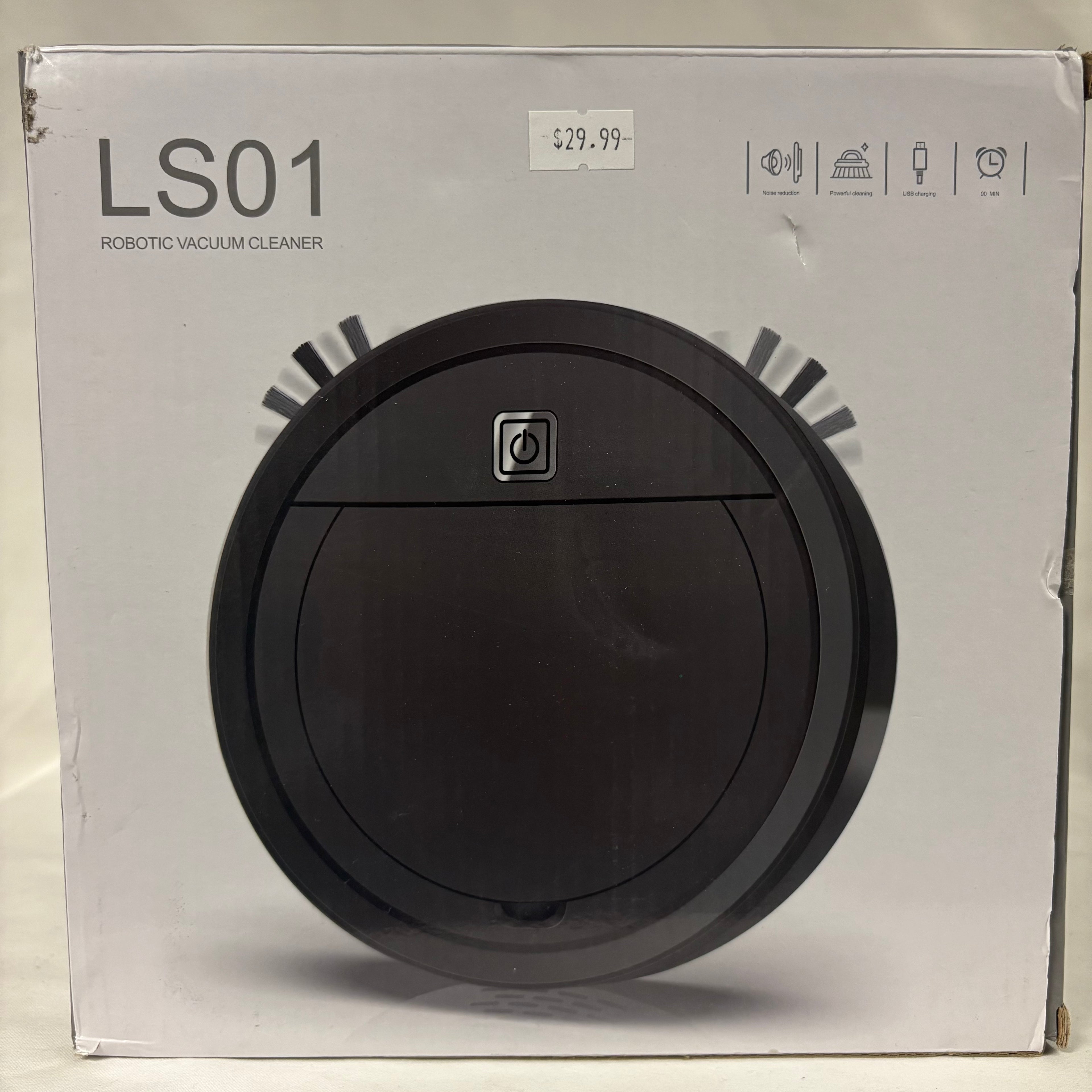 LS01 Robotic Vacuum Cleaner Automatic Floor Cleaning Robot