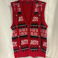 George Ugly Christmas Sweater Vest Sleigh Bells