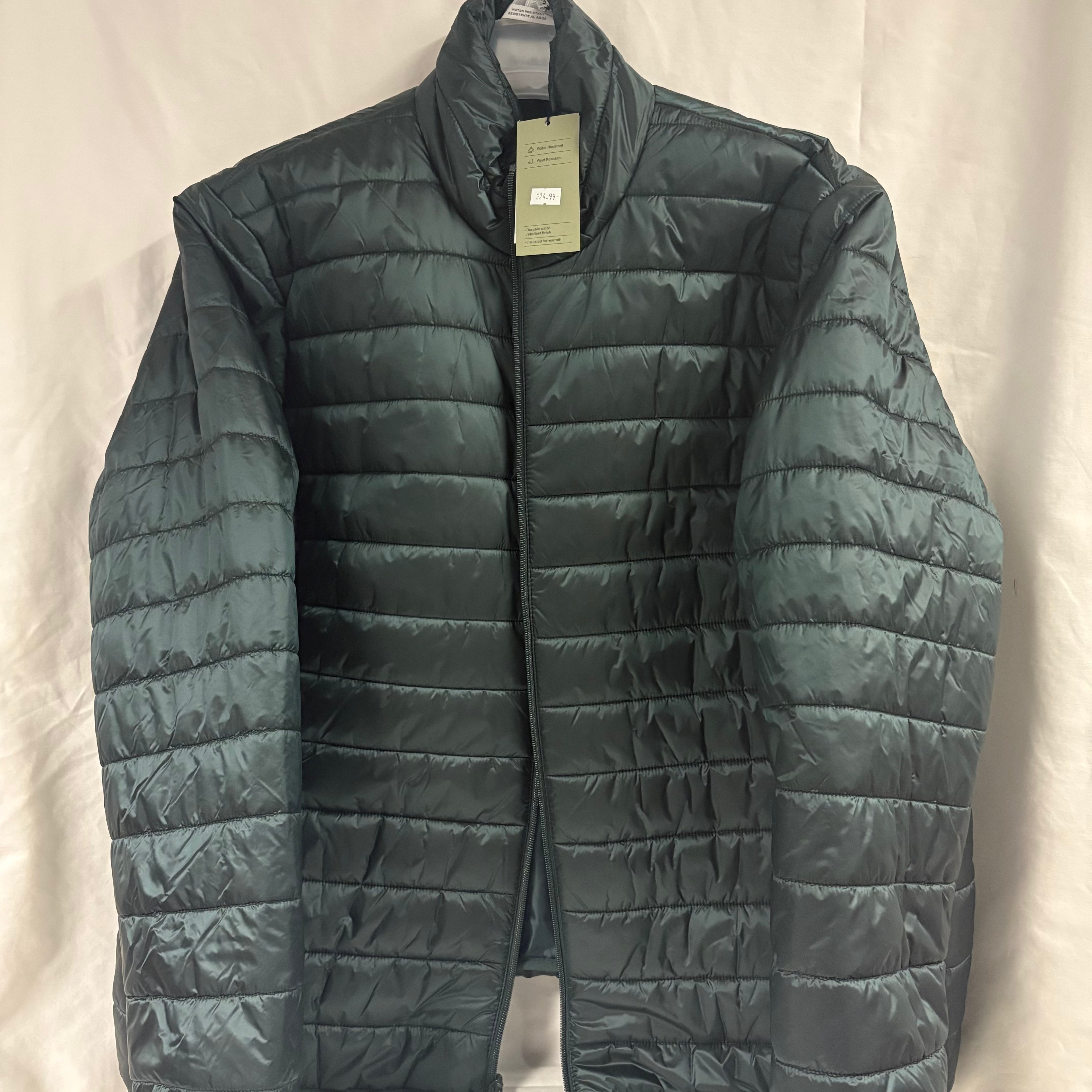 Goodfellow Mens Water Resistant Quilted Jacket