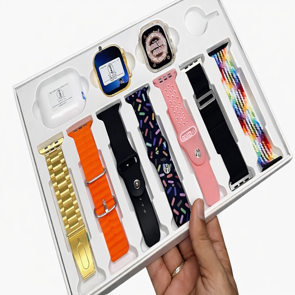 i20 Ultra3 Max Smartwatch and Earphones Set