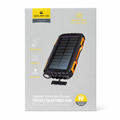 Portable Solar Power Bank with Flashlight