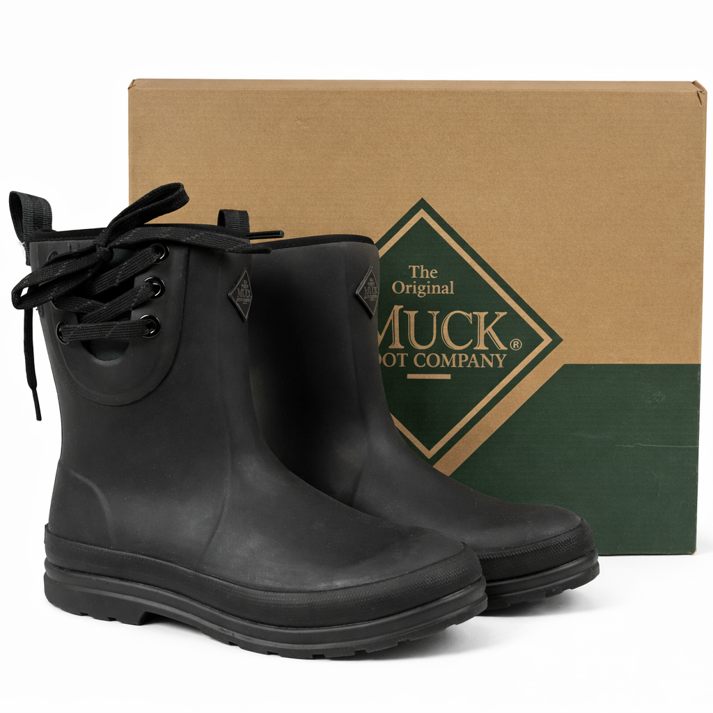 Muck Boot Company Women’s Muck Originals Pull On Mid Boot Black